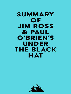 cover image of Summary of Jim Ross & Paul O'Brien's Under the Black Hat